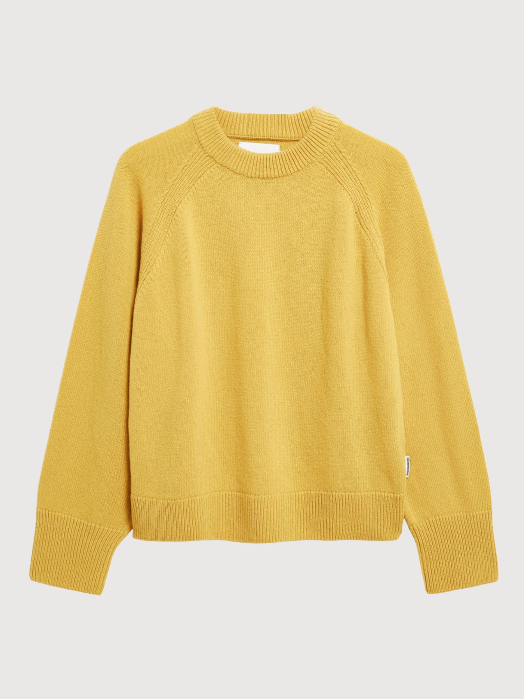 Wool Knit Sweater Mosslace | ARMEDANGELS