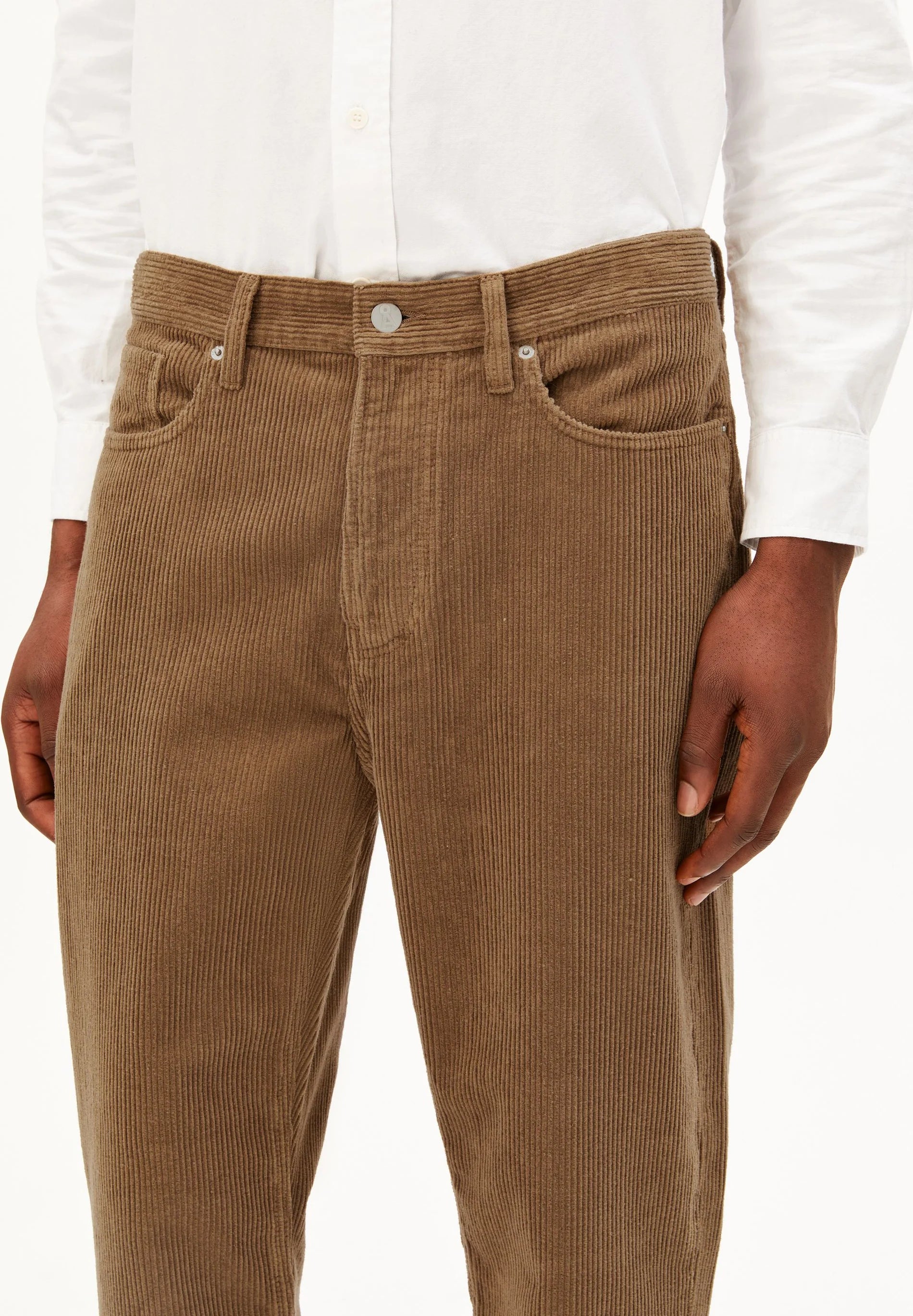 Maakx Corduroy Pant Amberwood | ARMEDANGELS