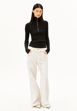 Cotton Knit Sweater Black | ARMEDANGELS