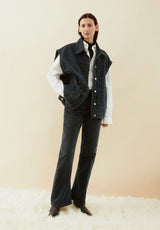 Aaky Mid Waist Bootcut Jean Loire | ARMEDANGELS