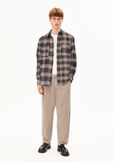 Pull On Corduroy Tapered Pant Sandstone | ARMEDANGELS