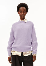 Vanise Rib Knit Sweater Moonlit Lilac Dark Moonlit Lilac | ARMEDANGELS