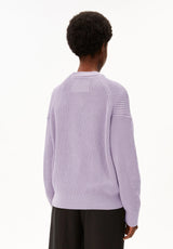 Vanise Rib Knit Sweater Moonlit Lilac Dark Moonlit Lilac | ARMEDANGELS