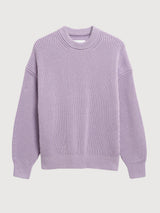 Vanise Rib Knit Sweater Moonlit Lilac Dark Moonlit Lilac | ARMEDANGELS