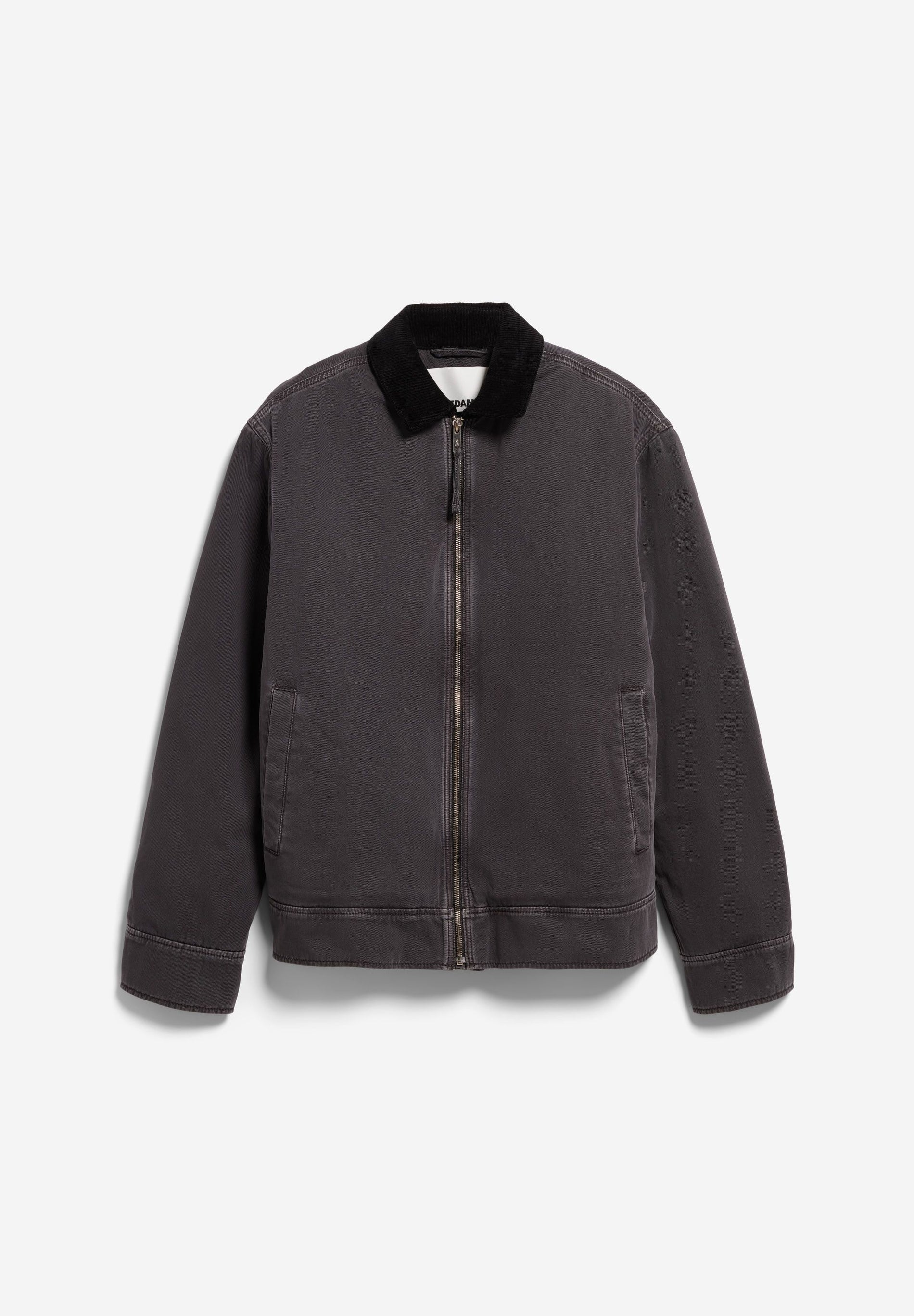 Padded Cotton Jacket Dark Steel | ARMEDANGELS