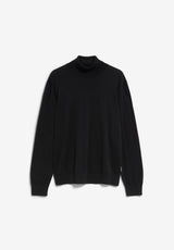 Gaardo Knit Turtleneck Black | ARMEDANGELS