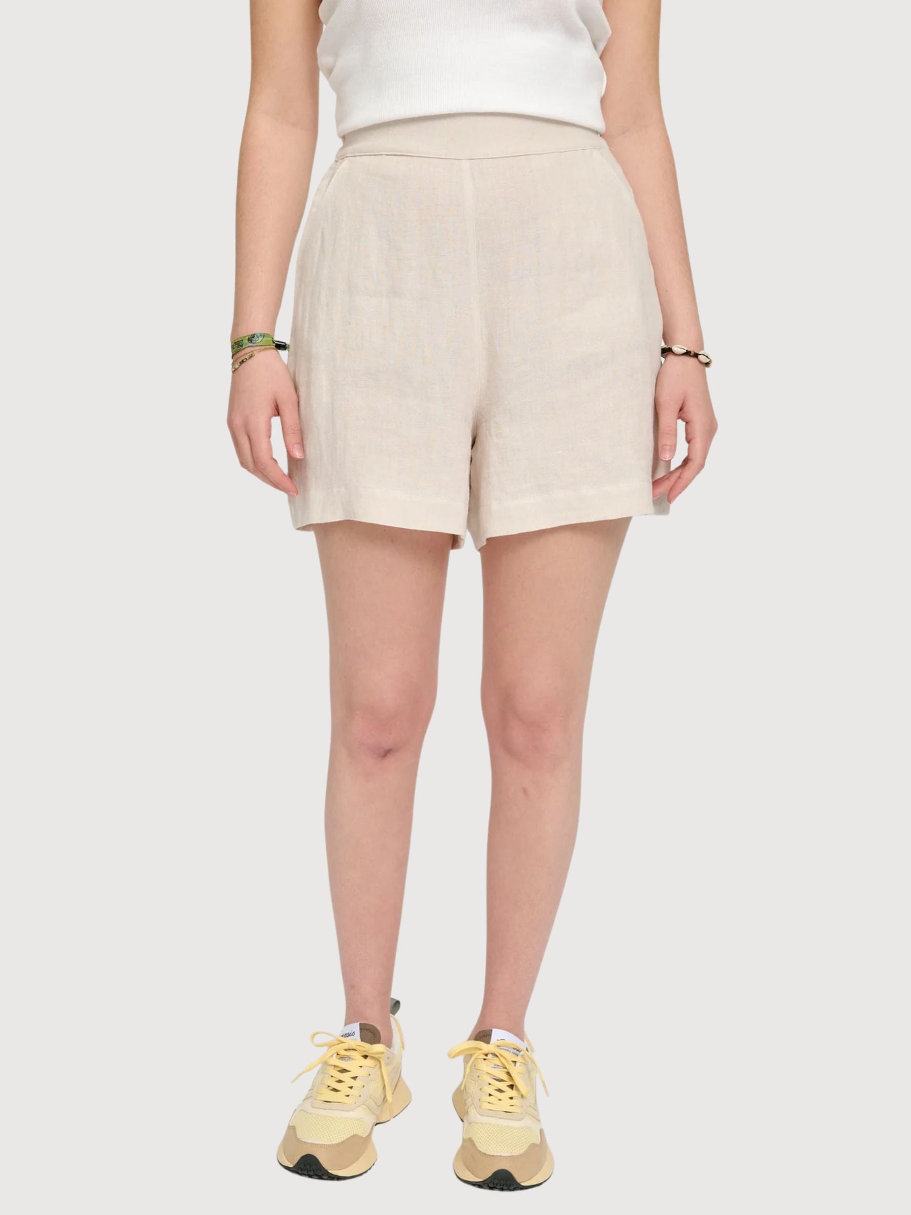 Shorts Linen Woman Moon | Mazine