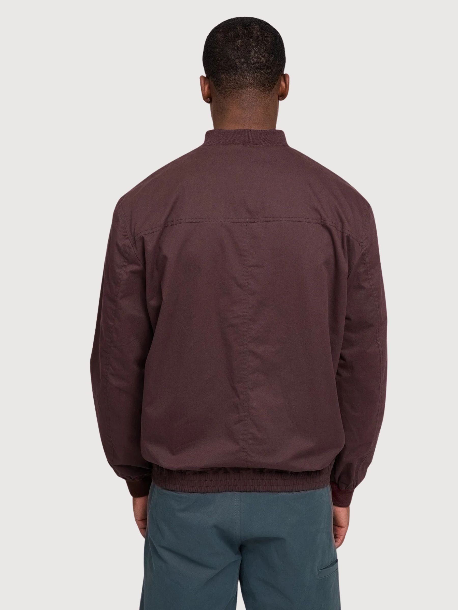Bomber Jacket Natural Man Dark Chocolate | Mazine
