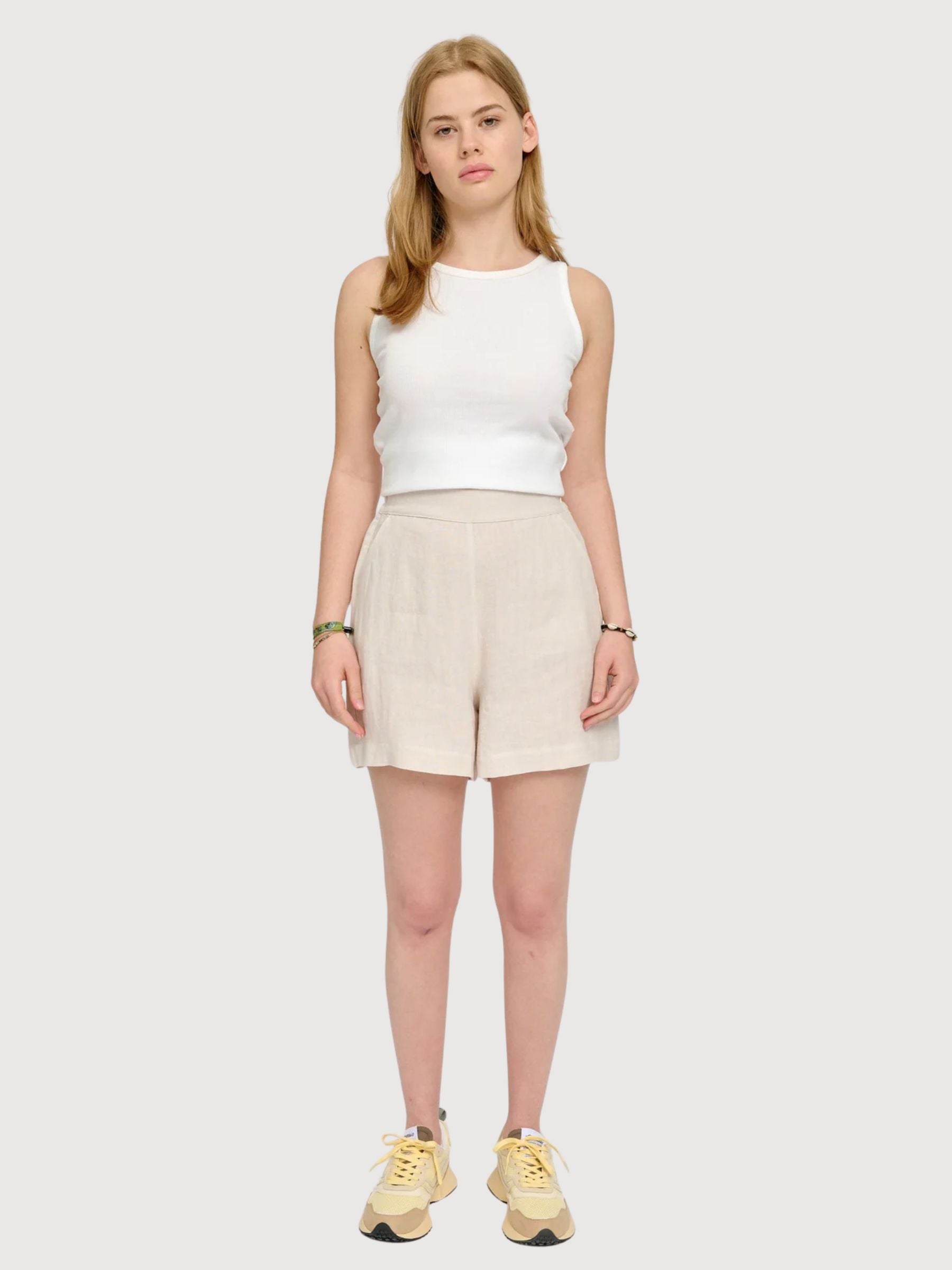 Shorts Linen Woman Moon | Mazine
