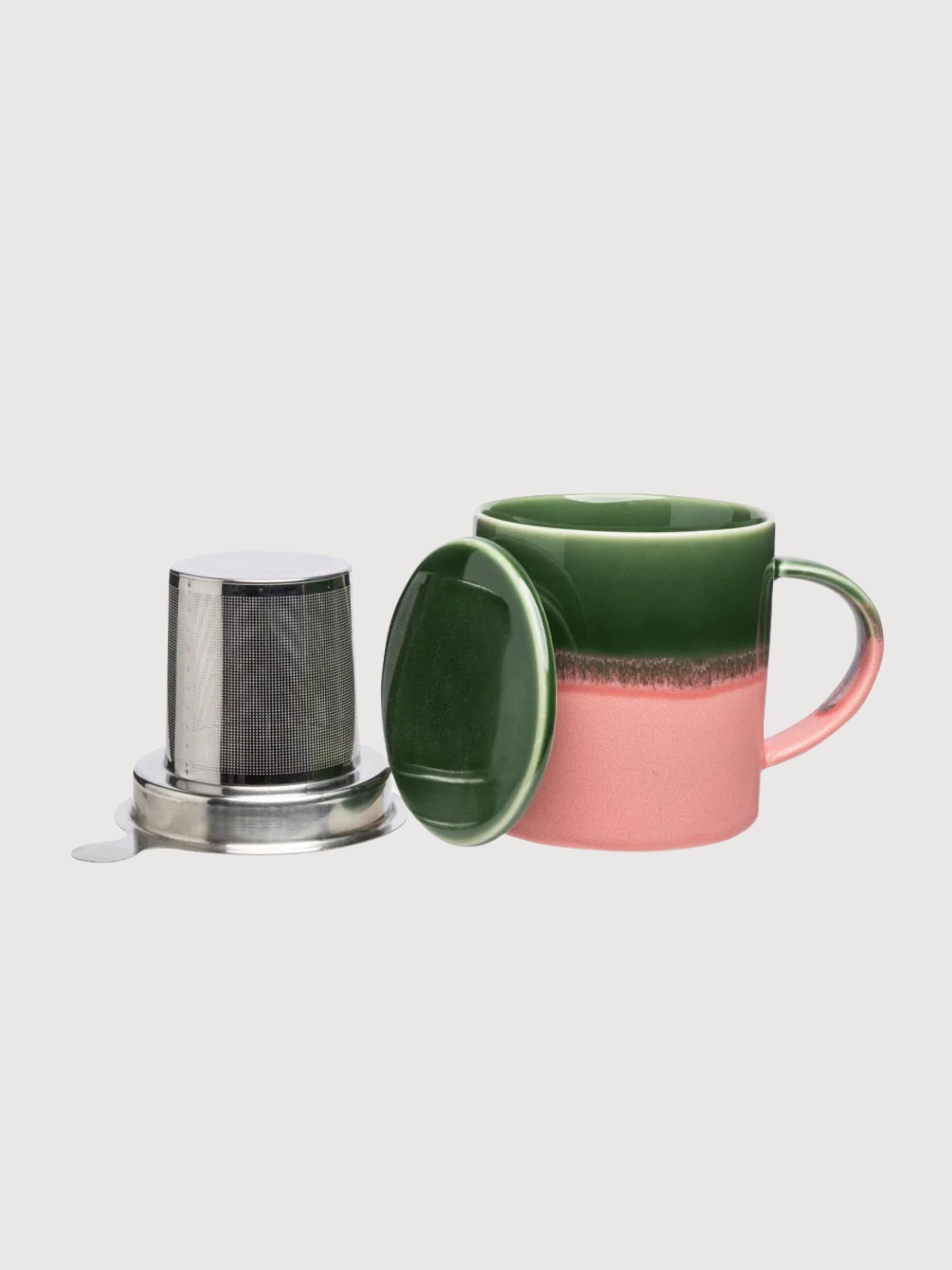 Cup with tea strainer INDUSTRIAL 410 ml | Tran