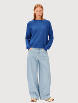 Pullover Merina Links Dynamo Blue | Armedangels