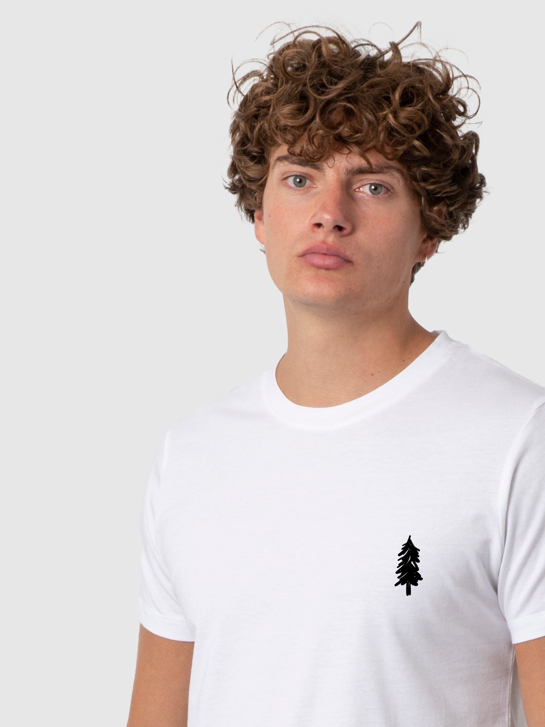 Daniel White T-shirt Pine | Re-bello