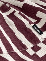 Shorts Essingen Lines & Sticks Fig Red | Dedicated