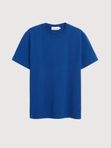 T-Shirt Maarkos Blue Man | Armedangels
