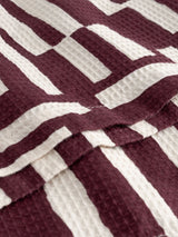 Shorts Essingen Lines & Sticks Fig Red | Dedicated