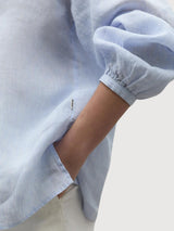 Shirt Lai Blue in Linen | Ecoalf