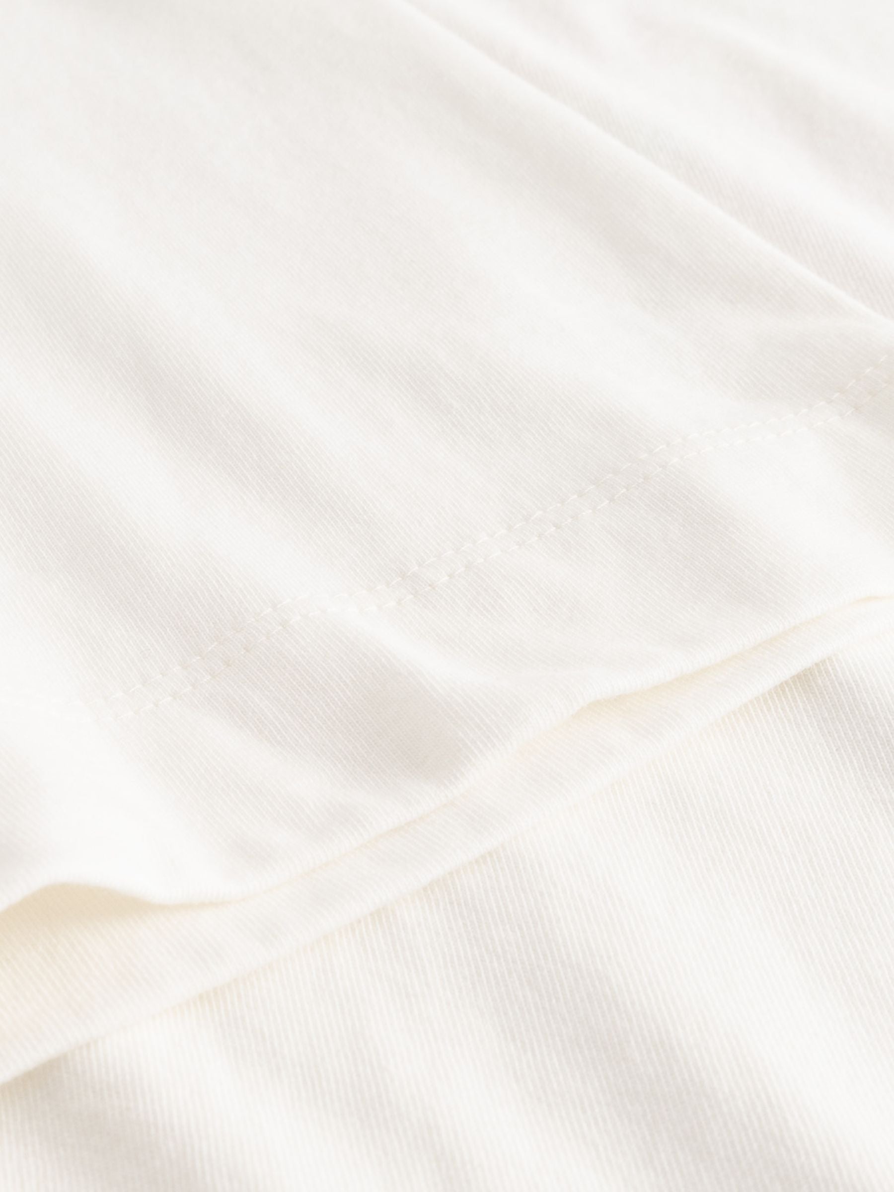 Tshirt Vadstena Tomato OffWhite Cotton | Dedicated