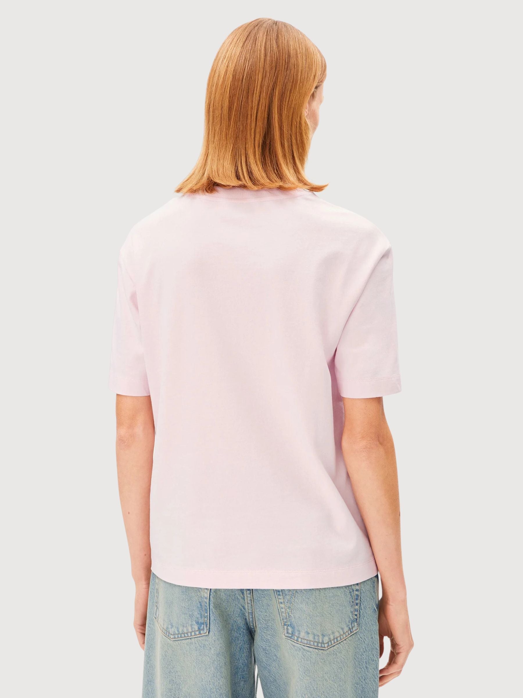 T-SHIRT TARJAA DAMEN ROSA NEBEL | ARMEDANGELS