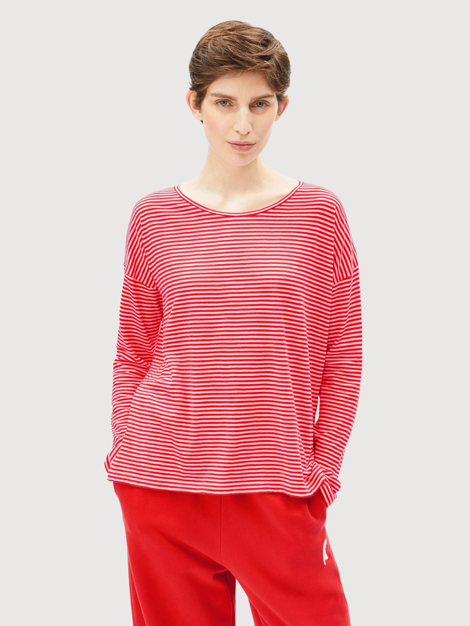 Langarmshirt Xianaa Mars Red | Armedangels