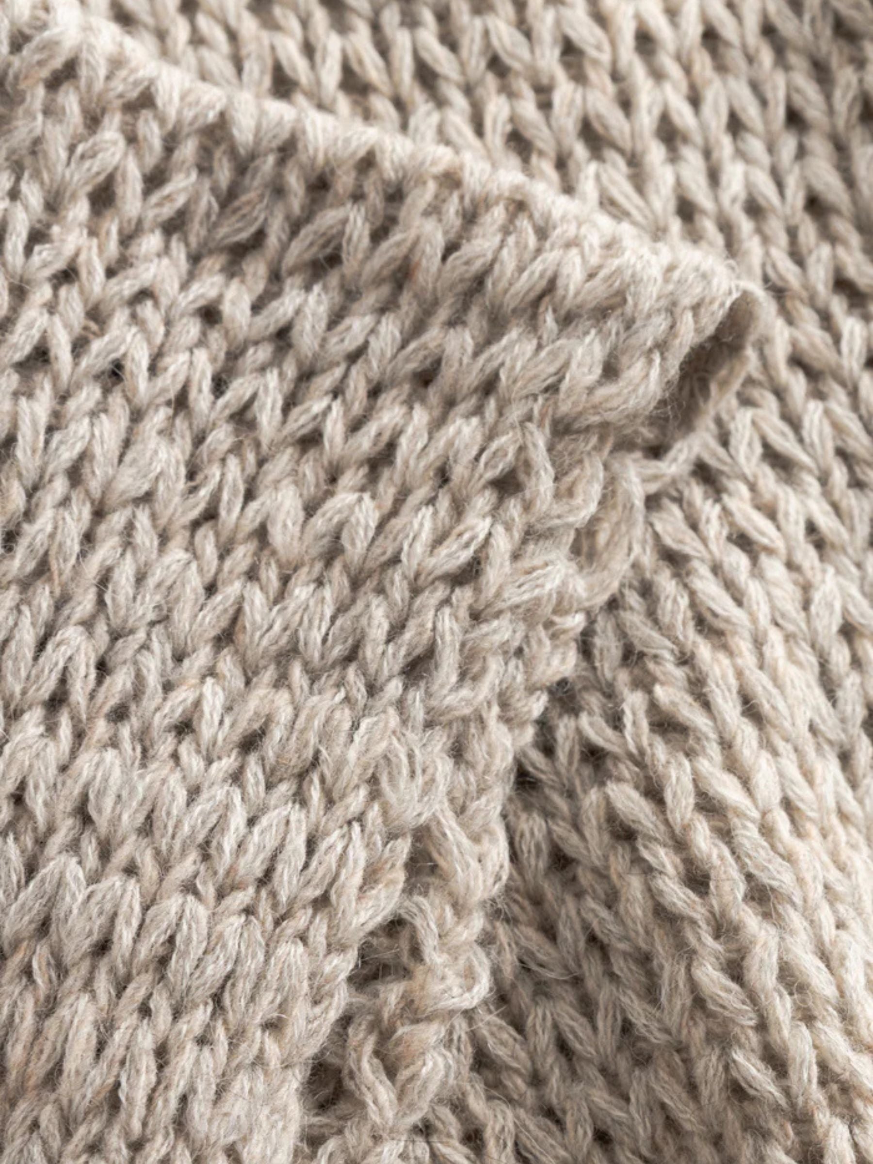 Pullover Irmgard Woman Natur Virgin Wool | Stapf