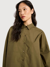 Shirt Blouse Turtle GOTS in Cotton | Lanius