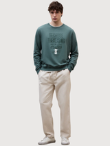 Sweatshirt Bardera Man GreenShadow Cotton | Ecoalf