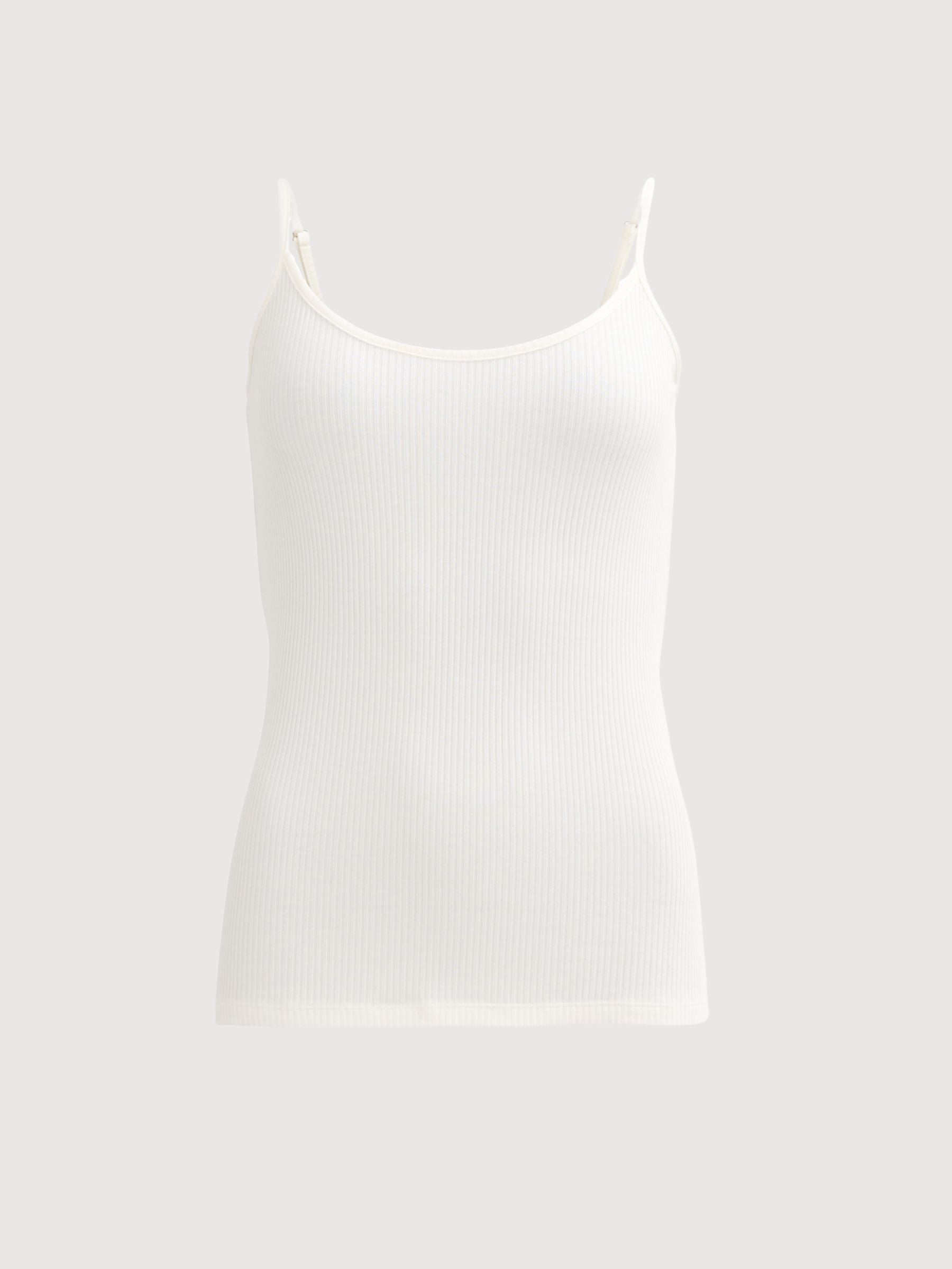 Two-Pack Top Rib White for Women | PEOPLE WEAR ORGANIC