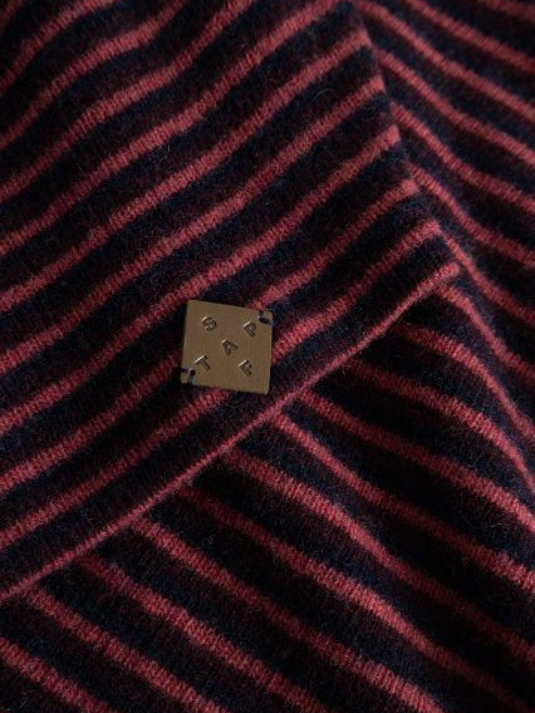 Longsleeve Natalia MitternachtCaberne Wool | Stapf