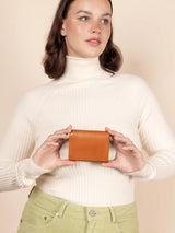Wallet Ollie Cognac Leather | O My Bag