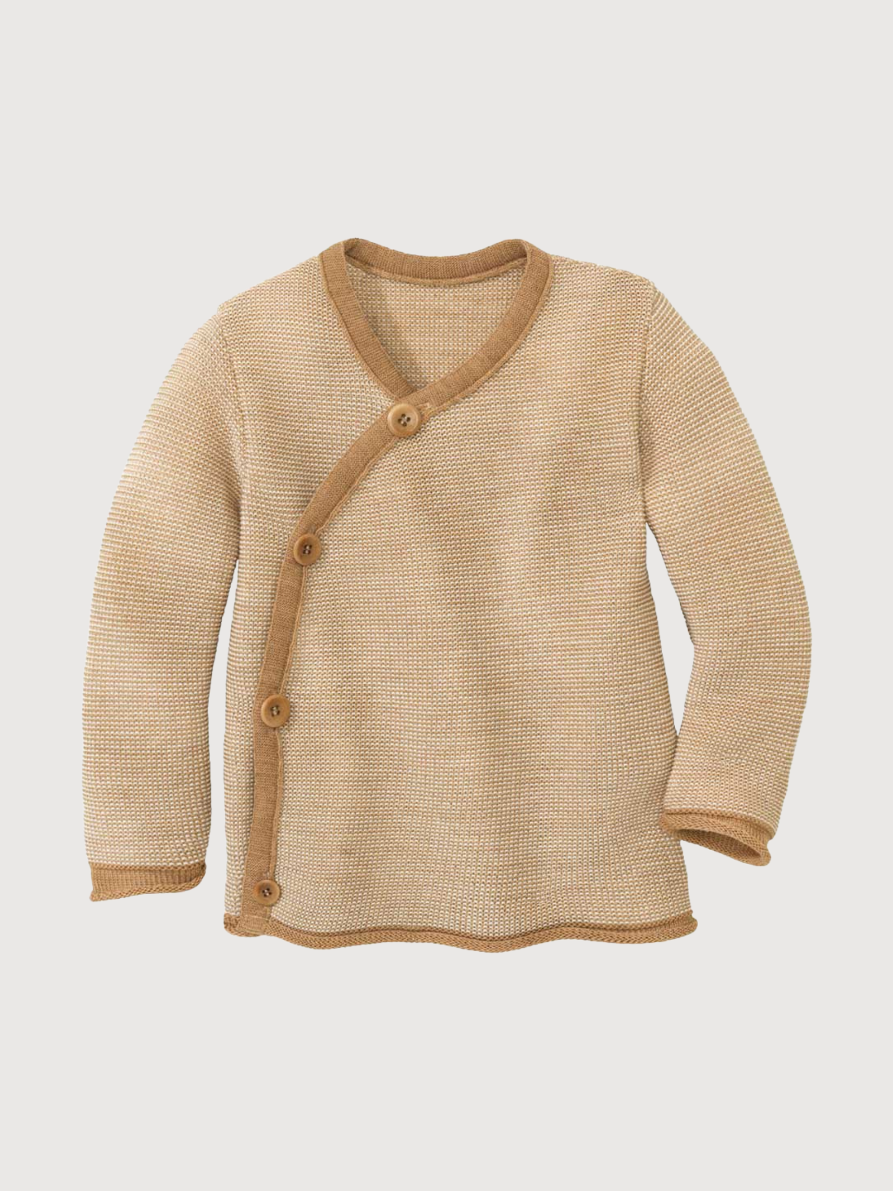 Jacke Melange Beige Baby | Disana