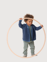 Jacket Melange Light Grey Baby | Disana