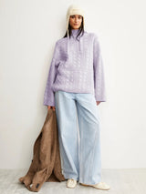 Pullover Aaori Venice Purple Woman | Armedangels