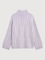 Pullover Aaori Venice Purple Donna | Armedangels