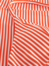 Bikini Top Alva Thin Stripe Red | Dedicated