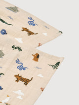 Lewis Muslin Cloth 2 Pack Around The World | Liewood