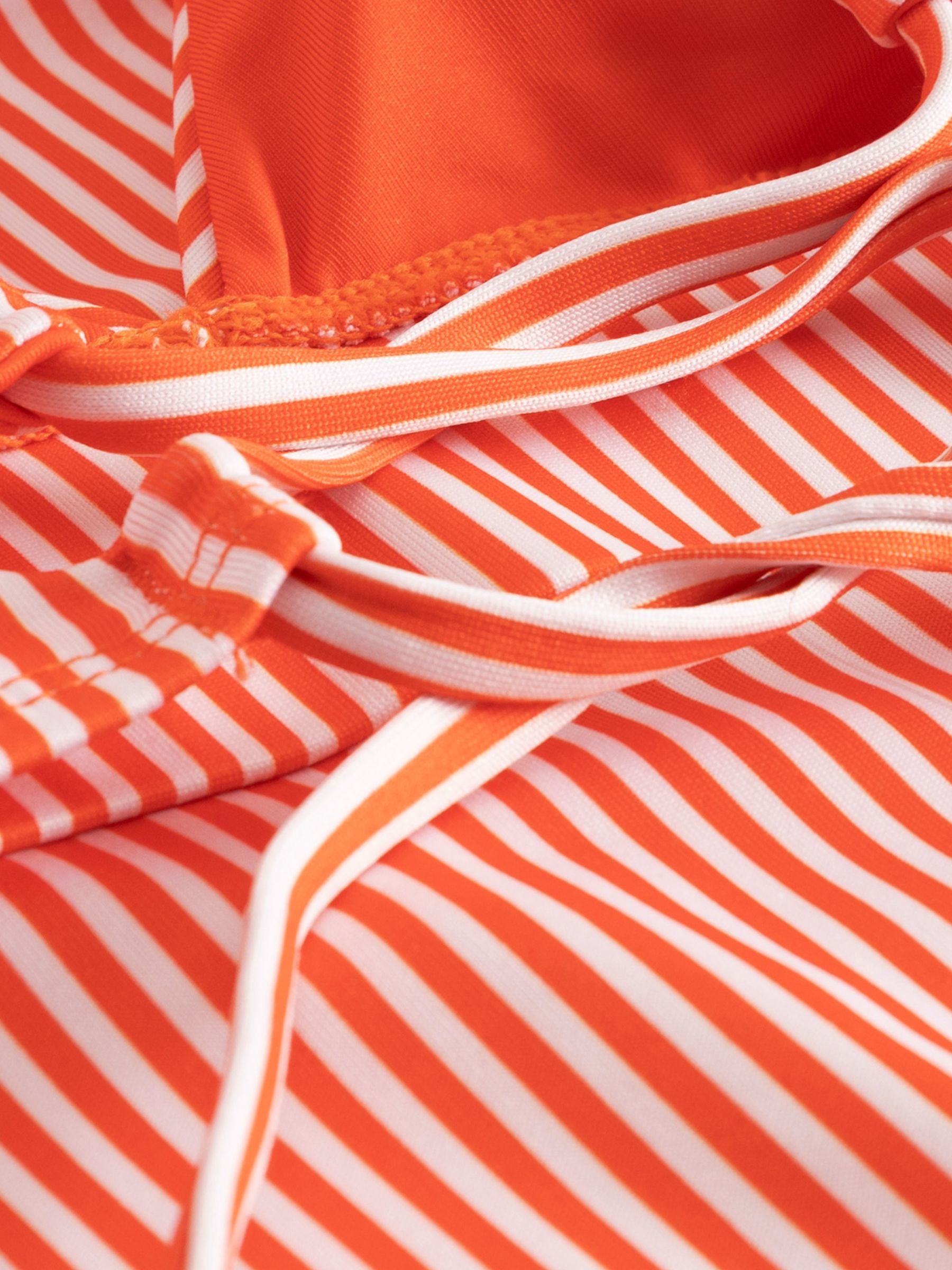 Bikini Top Alva Thin Stripe Red | Dedicated