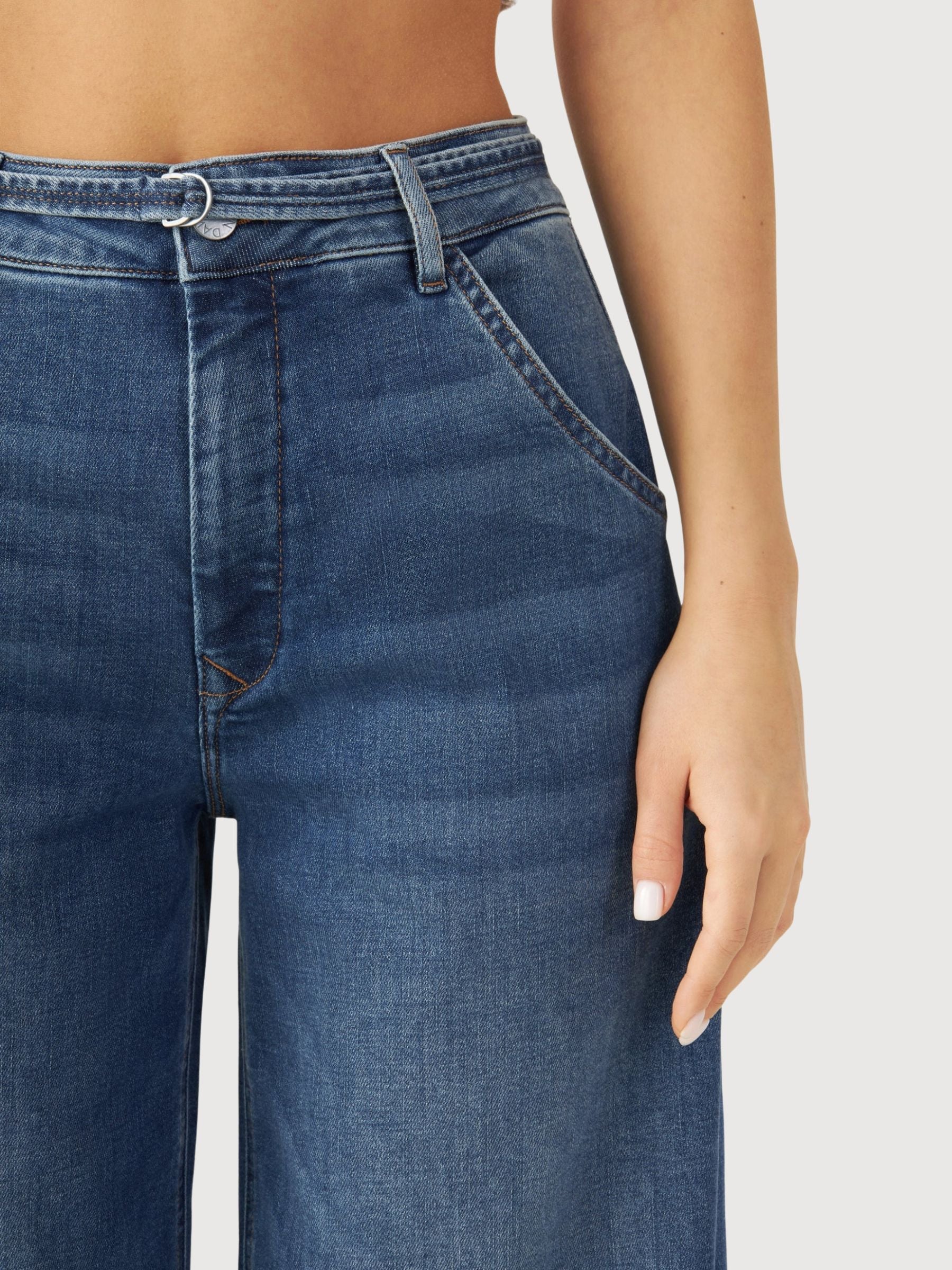 Jeans Blink Wide Blue Woman | Dawn