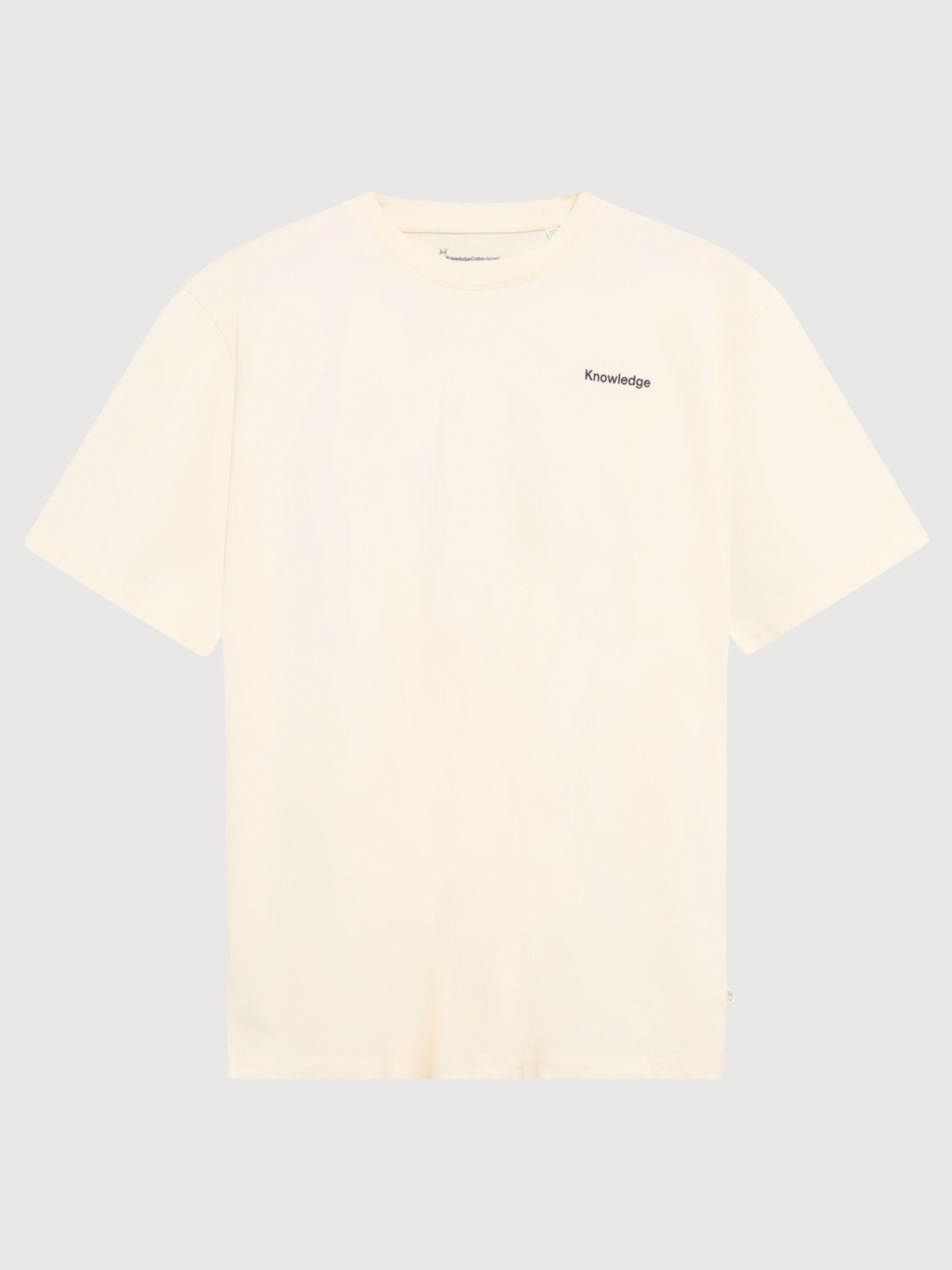 TShirt Print Egret Man | Knowledge Cotton Apparel
