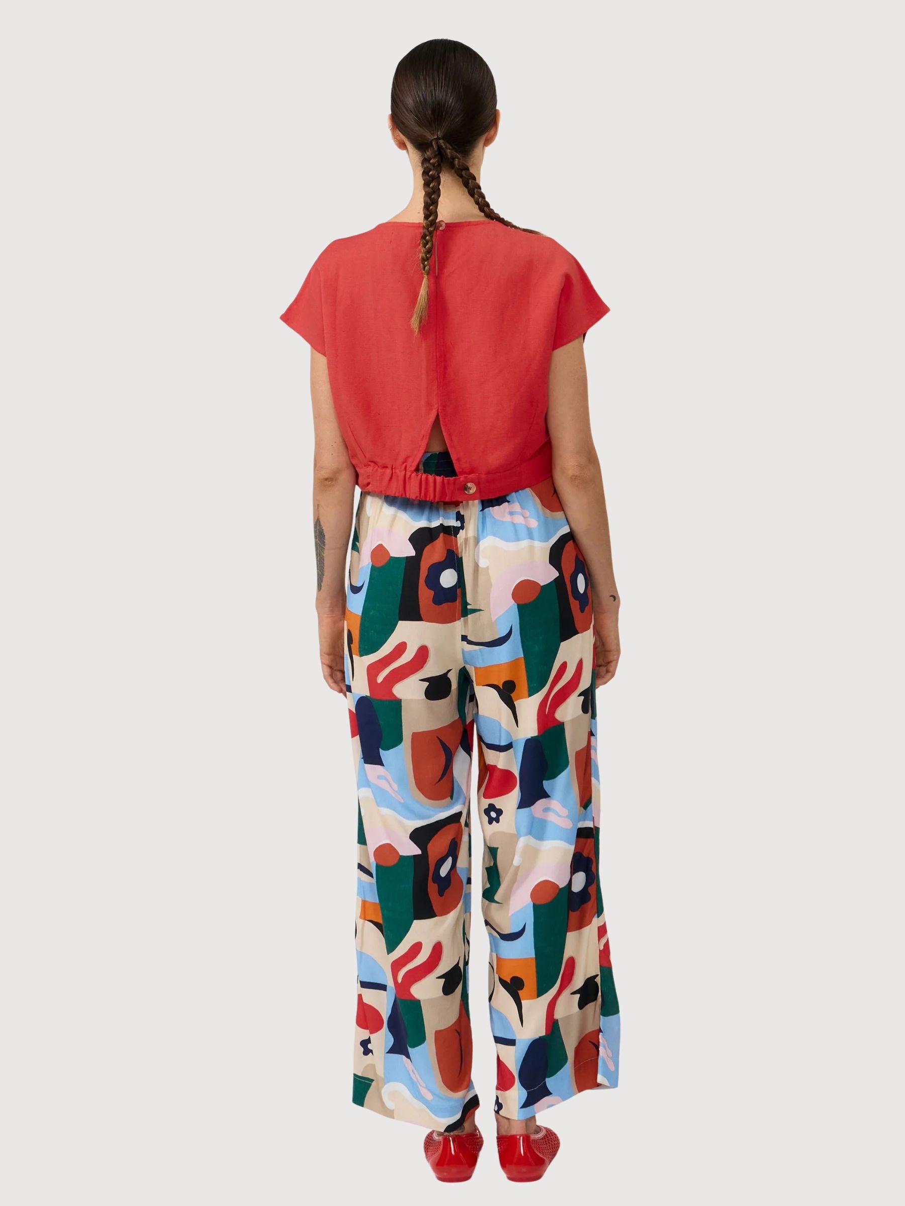 Top Hebron Rosso Donna | Suite13lab