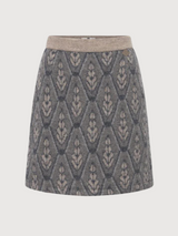 Fentje Grey Woman Short Skirt | Stapf