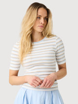 T-shirt a costine | KNOWLEDGE COTTON APPAREL