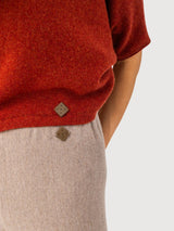 Pantaloni Palma Marrone Chiaro | Stapf