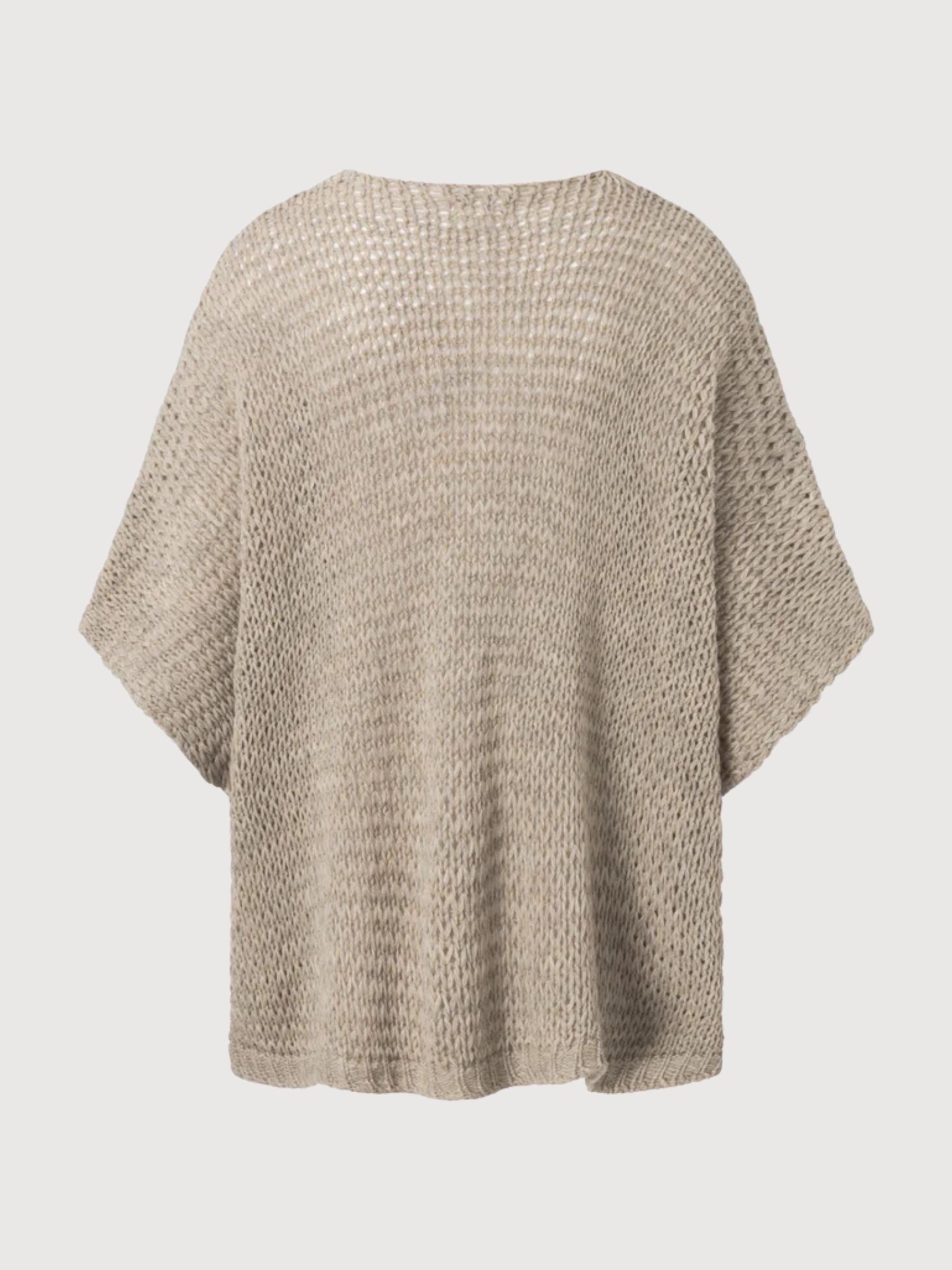 Pullover Irmgard Woman Natur Virgin Wool | Stapf