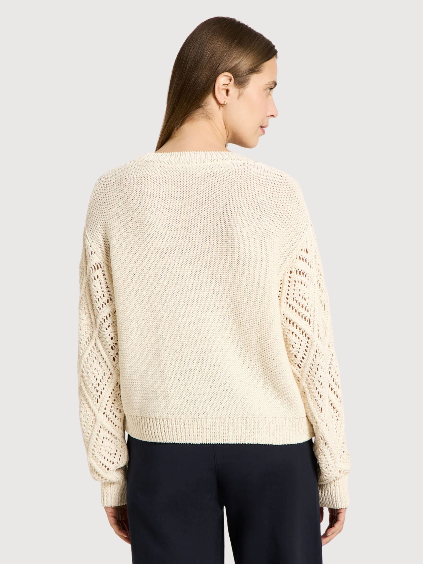 Lochstrick Pullover GOTS | Lanius