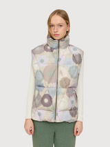 Hanska Vest Mushroom/Printed Vest | Mazine