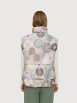 Hanska Vest Mushroom/Printed Vest | Mazine