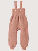 Baby Trousers Knitted Pink in Wool | Disana