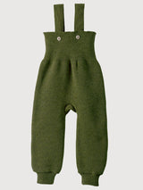 Baby Trousers Knitted in wool Olive | Disana