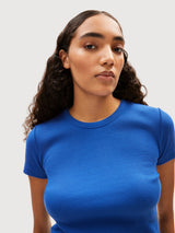 T-Shirt Kardaa Dynamo Blue Woman | Armedangels