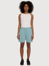 Shorts Genderless Natural Dye Turquise | Mazine